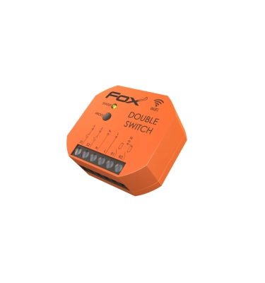PRZEKAŹNIK DWUKANAŁOWY WI-FI 230V F&F WI-R2S2-P FOX