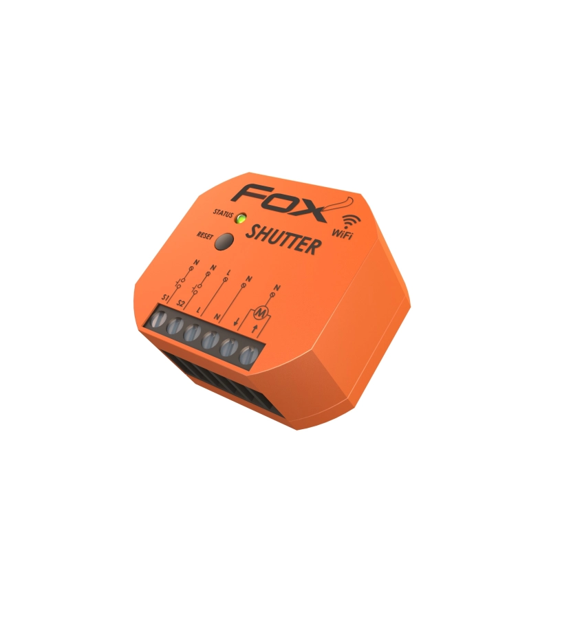 STEROWNIK ROLET WI-FI 230V F&F WI-STR1S2-P FOX STEROWNIK ROLET WI-FI 230V F&F WI-STR1S2-P FOX