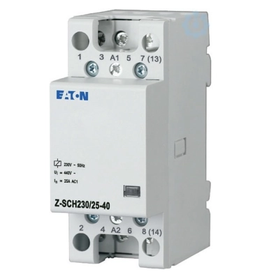 STYCZNIK MODUŁOWY 25A 230V AC 4NO 1szt. EATON