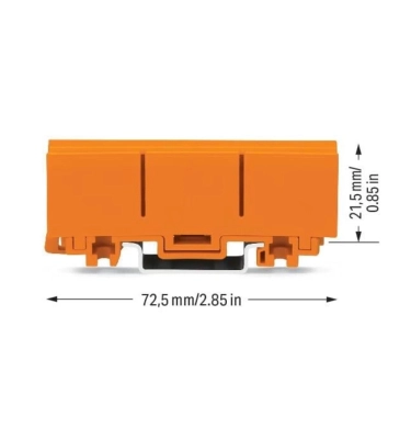 ZŁĄCZKA INSTALACYJNA - ADAPTOR DO ZŁĄCZEK Z SERII 2273 10szt. WAGO