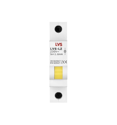 LAMPKA SYGNALIZACYJNA ŻÓŁTY 230V AC LED 1szt. LVS LVS-LŻ230AC