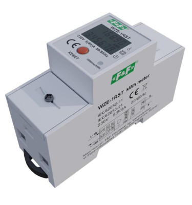 LICZNIK ENERGII CZYNNEJ 1MOD 1FAZ. 230V 5/40A TS-35 IMP