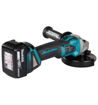 SZLIFIERKA KĄTOWA 18V 2x5Ah Li-Ion FI125mm 8500obr-min 1szt. MAKITA