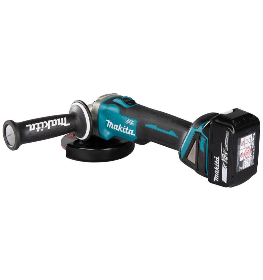 SZLIFIERKA KĄTOWA 18V 2x5Ah Li-Ion FI125mm 8500obr-min 1szt. MAKITA