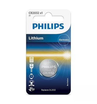 BATERIA SPECJALNA CR2032 3V DC BLISTER1SZT PHILIPS CR