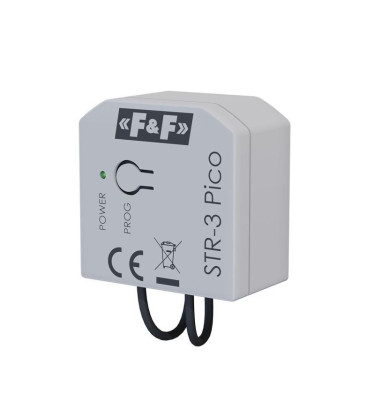 STEROWNIK ROLET DO PUSZKI FI60 MINIATUROWY F&F STR-3P-P