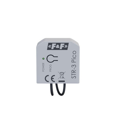 STEROWNIK ROLET DO PUSZKI FI60 MINIATUROWY F&F STR-3P-P