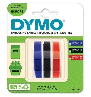 TAŚMA 9MM OPAK 3SZT. RAINBOW DYMO S0717970