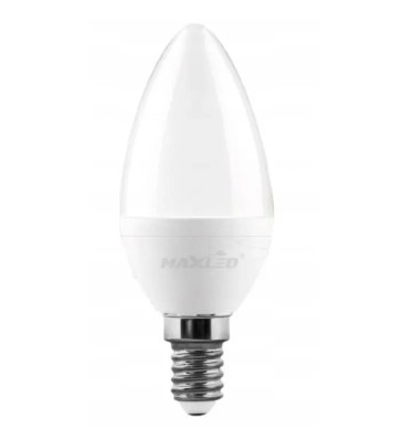 LAMPA LED SMD ŚWIECA B35 5W 160 ST. E14 230V 3000K 390