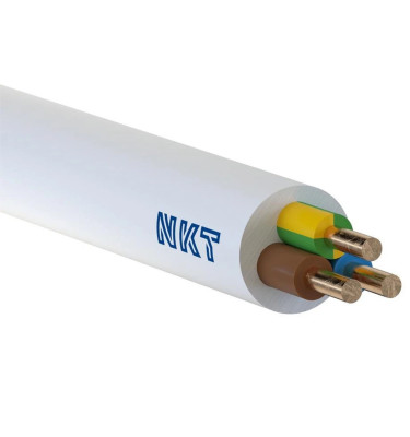 PRZEWÓD INSTALACYJNY YDY 4x 2,5 450/750V BIAŁY (KRĄŻKI