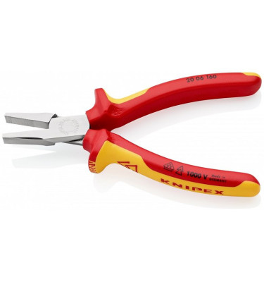 SZCZYPCE PŁASKIE L160mm 1000V VDE KNIPEX 2006160