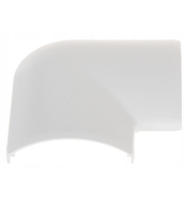 ŁĄCZNIK KORYTKA PCV KĄTOWY S50mm W11mm BIAŁY KOPOS 88