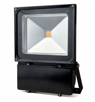 OPRAWA PROJEKTOR LED 100W 5500 lm IP65 230V 3500K CZARN